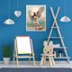 thumbnail image 3 of Cuadros Decorativos Kit de pintura de diamante 5D Angel Girl Full Round Drill DIY Wall Art (sz1668) Tmvgtek embutido en tela, 3 of 9