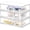 3pack Wide, variant on Stackable Acrylic Storage Drawers 4 Pack Clear Organizer for Bathroom Vanity Makeup and Beauty Supplies
