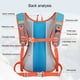 thumbnail image 3 of Wosthever Bolsa de chaleco para correr plegable profesional transpirable de montar resistente al desgaste de vejiga viajes al aire libre Mochilas de mochilero Verde, 3 of 6