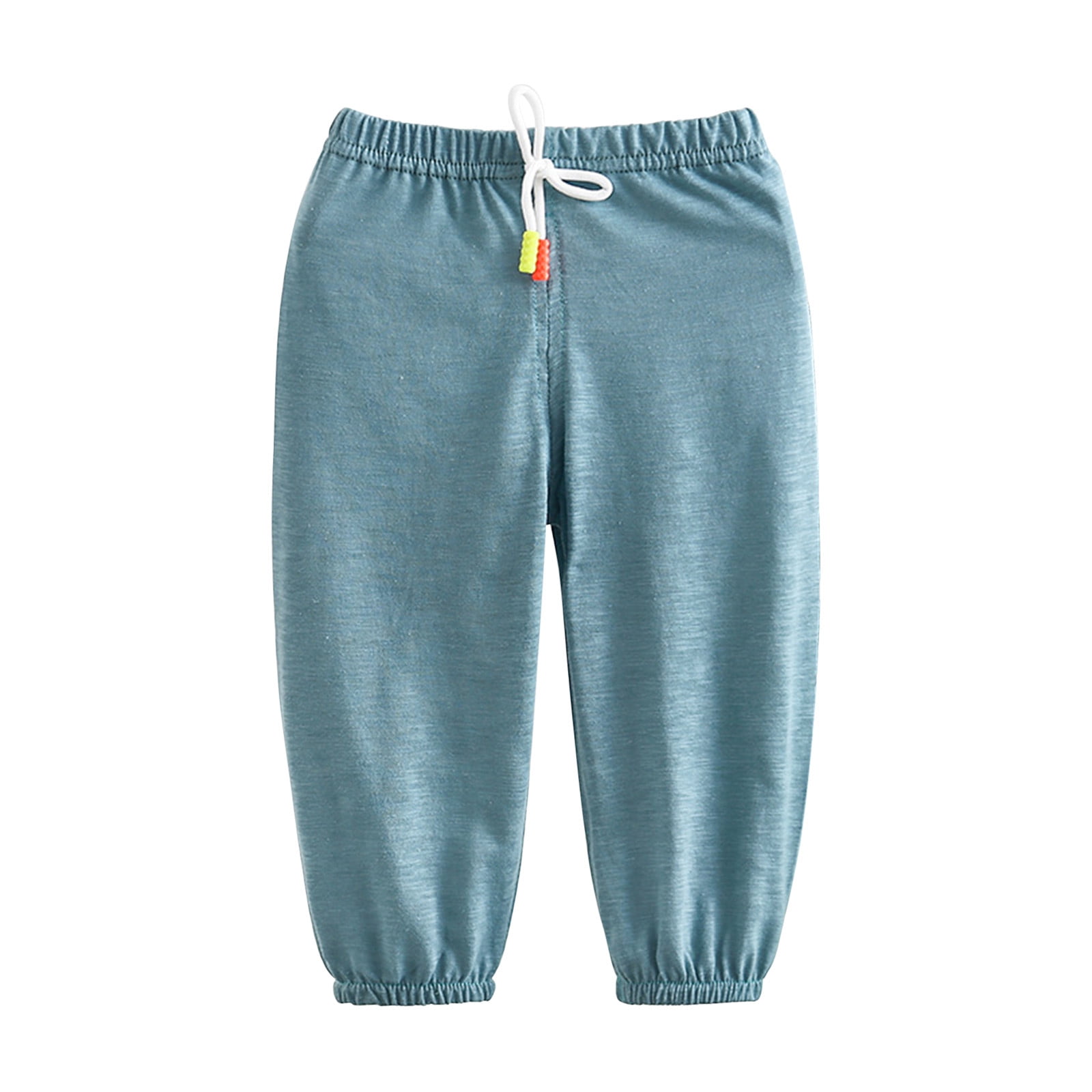 Jikolililili Toddler Boys Cotton Active Jogger Pants, Kids Casual