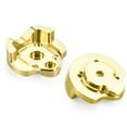thumbnail image 3 of 2Pcs Brass Outer Portal Covers Counterweight for Axial UTB18 Capra 1/18 RC Buggy Truck Model Upgrade Accessories Parts, 3 of 6