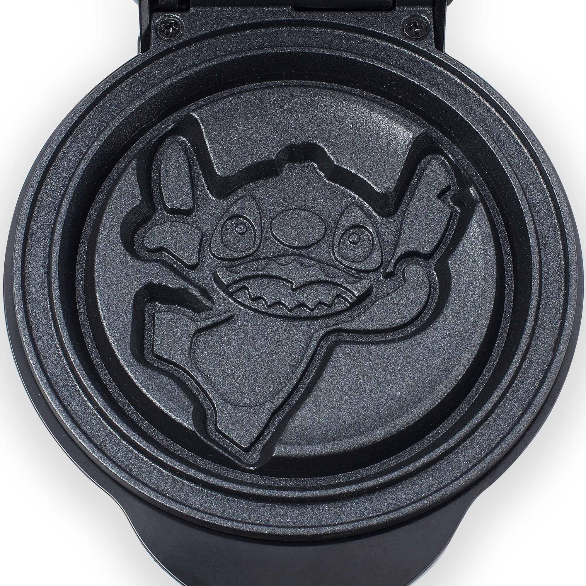 Disney Lilo & Stitch Sun Sand Sea 4" Mini Waffle Maker - Cute Appliance for Single Waffle - Features Nonstick Plates & Non-Skid Feet - Mini Machine with Power Light