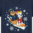 thumbnail image 3 of Paw Patrol - Chase Marshall Sledding - Toddler And Youth Short Sleeve Graphic T-Shirt, 3 of 6