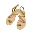 thumbnail image 2 of Sandals for Women Dressy Women's Glitter Ankle-Strap Sandal Casual Sandal Summer Beach Travel Slipper Flip Flops, 2 of 4