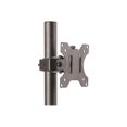 thumbnail image 3 of StarTech.com Single Monitor Desk Mount, Single Screen Heavy Duty Pole Mount for up to 8kg VESA Compatible Displays, Ergonomic Height Adjustable Monitor Arm Mount, Desk Clamp/Grommet - Small Footprint Design (ARMPIVOTV2) - Mounting kit (desk clamp mount, pole clamp, pole, grommet plate, washers, cable management clip) - for monitor - plastic, steel - black - screen size: 13"-32" - C-clamp, grommet, desk-mountable, 3 of 5