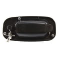 thumbnail image 2 of For Chevy Silverado 3500 2001 02 03 04 05 2006 Exterior Door Handle Passenger Side | Front | Smooth Black | Replacement For GM1311131 | 15182417, 2 of 6