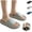 Gray, variant on Mfakffe Shower Shoes Open Toe Non Slip Slides Comfortable Quick-Dry Slip on Sandals Lightweight Home Slippers