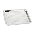 thumbnail image 4 of Thickened Stainless Steel Rectangular Tray Drainer Multifunctional Drying Plate Fried Chicken Plates Kitchen Accessories, 4 of 6