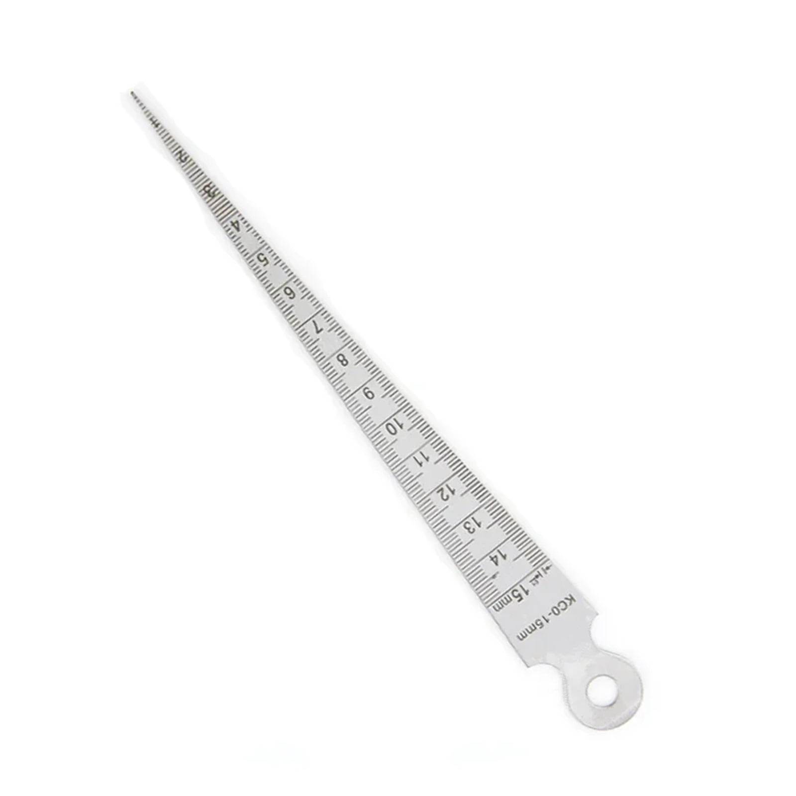 1-15mm Wedge Feeler Gauges For Measurement Clearance Ruler Gap Ruler Filler Gauge Measuring Probes Thickness Meter Steel Ruler ,Easy Identification