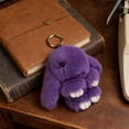 thumbnail image 3 of Bunnylulu Keychain with Box, Bunnylulu Keychain with Tin, Bunnylulu Cute Plush Key Chain, 3 of 6