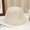 Beige, variant on New Autumn And Winter Two -Color Imitation Mink Hair Bucket Hat Female Simple And Elegant Face Faces, Small Senior Fisherman Hat