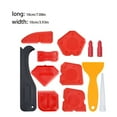 thumbnail image 2 of keepw Caulk Tool Kit Multi Angle Scraper Remover Applicator Easy to Use Washable Spreader Finishing Set Grouting Hand Tools for Bath Black, 2 of 6