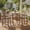 Natural Wood, variant on Topcobee 3-Piece Bar Height Bistro Set, 31.1" Round Pub Table + 2 Ergonomic Bar Stools for Outdoor Patio, Balcony, Deck & Coastal Living, Gray