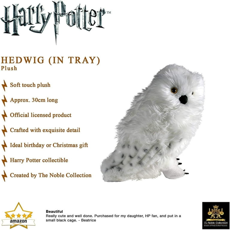 Noble Collection - Harry Potter - Peluche interactive Hedwig 30 cm