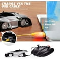 thumbnail image 4 of Growsly Electric Remote Control Wall Climbing Wireless RC Car Toy, 360 Degree Rotation Stunt Cars Toy for 4 5 6 7 8 9 10 11 12 Years Old Boys Kids, Silver, 4 of 8