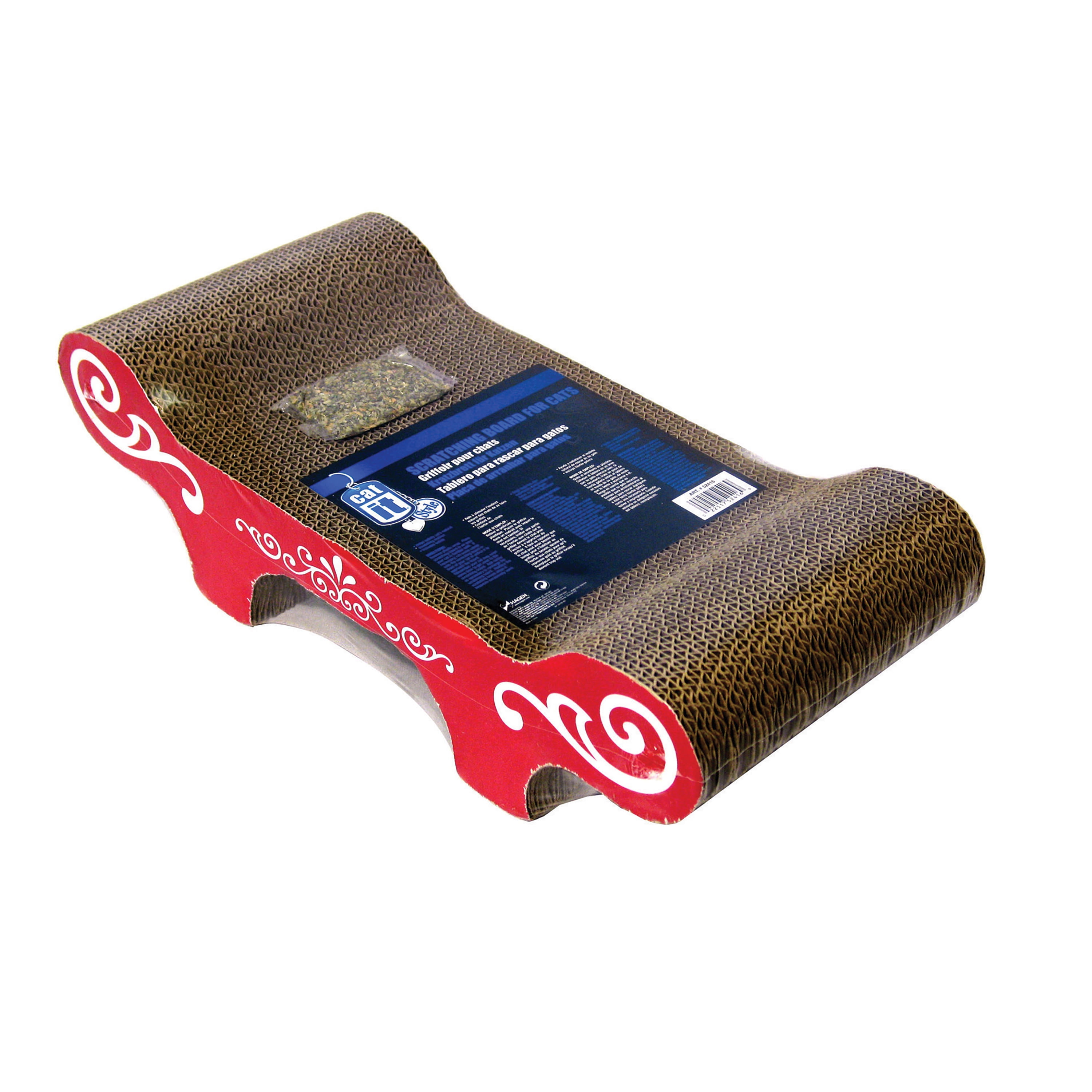 catit scratcher with catnip