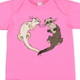 thumbnail image 4 of Inktastic Cute Ferret Heart Boys or Girls Baby Bodysuit, 4 of 5