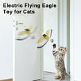 thumbnail image 3 of Frogued Simulation Bird Cat Toy Electric Hanging Flying Eagle/Parrot Toy Interactive Door Ceiling Swinging Animal Cat Teasering Toy for Indoor Cats (Type C), 3 of 13