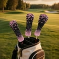 thumbnail image 3 of Yuyamidu Shell Starfish Golf Club Head Covers for Women Men Summer Beach Driver Fairway Wood Hybrid Golf Head Cover, Waterproof PU Leather, 3 of 7