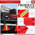 thumbnail image 3 of 4 Pcs Safety Red Tow Flag Reflective Warning Kayak Red Flag for Truck Loads Safety Signs Trailer Hauling Warning Kit, 3 of 6