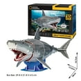 thumbnail image 3 of Puzzle 3D National Geographic : Grand Requin Blanc, 3 of 5
