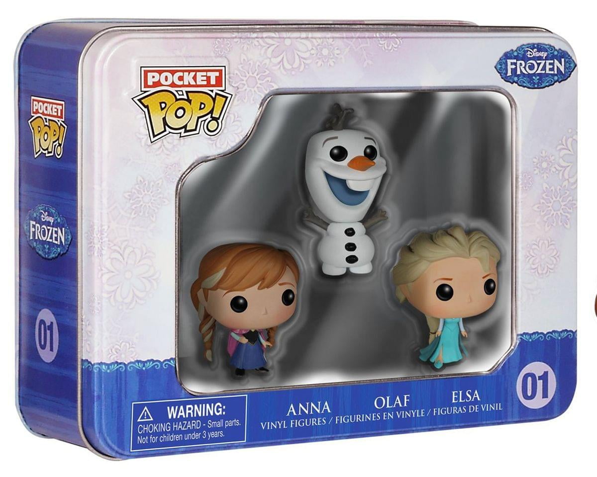 Phalanx Harde wind Duwen Funko Pocket Pop! Frozen 3pk, Elsa, Anna and Olaf" - Walmart.com