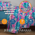 thumbnail image 4 of Juego De Sábana Hotelera Matrimonial MELOCOTTON HOGAR Microfibra Premium incluye 4 Fundas De almohada Mod-D14, 4 of 5