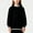 Black, variant on NAISIBABY Sweatshirt for Girls Size 8, Round Neck Cotton Comfortable Long Sleeve Kids School Uniform Casual Tops Pink (4-15T)