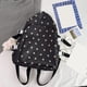 thumbnail image 3 of Bolsa Mochila floral de moda Mochilas escolares de viaje de gran capacidad de estilo preppy de nylon JShteea Para Estrenar, 3 of 9