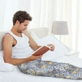 thumbnail image 7 of Haiem Colorful Mandalas Men's Pajama Pants Ultra Lightweight Pjs Bottoms Sleepwear Bottom Pants With Pocket Drawstring-XX-Large, 7 of 7