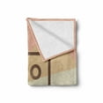 thumbnail image 2 of XOXO Soft Flannel Fleece Throw Blanket, Minimalist Love Design of XOXO Frame with Pastel Tones Geometric Shaped Background, Cozy Plush for Indoor and Outdoor Use, 70" x 90", Multicolor, by Ambesonne, 2 of 6