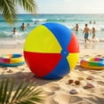 thumbnail image 3 of HTHLVMD Large Beach Ball, Inflatable Beach Ball, Giant Beach Ball, Beach Ball, Big Beach Ball, Giant Inflatable Beach Ball, Extra Large Jumbo Beach Ball, Football, 3 of 5