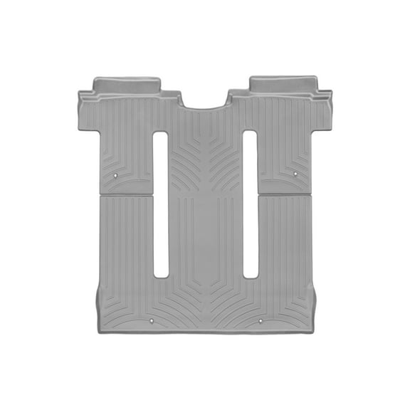 WeatherTech Custom Fit FloorLiners compatible with 2015-2021 Kia Sedona - One piece - 2nd and 3rd row coverage, Grey