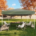 thumbnail image 6 of Studyset 10x10 Heavy Duty Pop Up Canopy- Outdoor Canopy Tent with Portable Bag - 3 Adjustable Height, 4 Weight Bags, 8 Stakes & 4 Guy Ropes Included, 6 of 6
