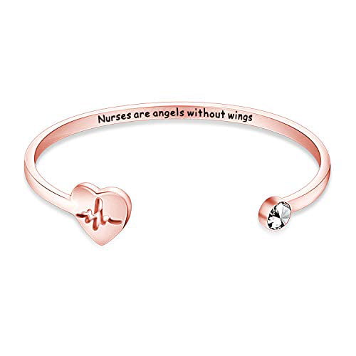 RN Bracelet Nurse bangle bracelet Nursing Nurse Nurses Gift best jewelry present