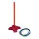 thumbnail image 3 of Juego de lanzamiento de aros interactivo para padres e hijos, ideal para interiores y exteriores. Poste rojo, 3 of 9