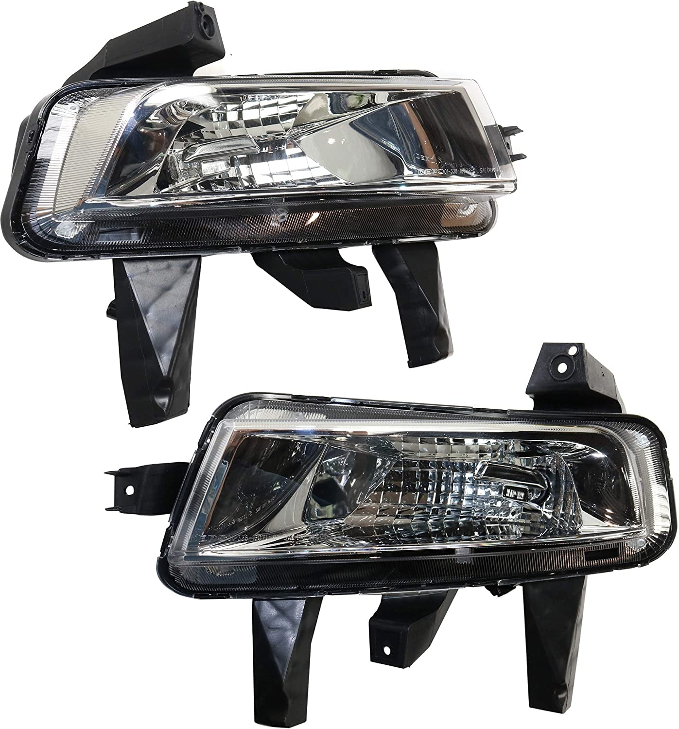 For 2014 2016 Buick Lacrosse Headlight Daytime Running Light Assembly Pair Driver and