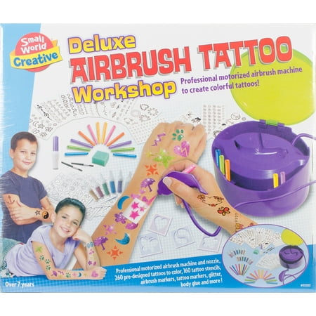 Deluxe Airbrush Tattoo Workshop- (Best Tattoos Small Guys)