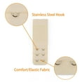 thumbnail image 4 of INSPIRE CHIC Women's Elastic Bra Hook Extensions 3 Rows, 4 of 6