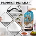 thumbnail image 4 of HELLHERO Dog Cat Splash Proof Stain Kitchen Blender Dust Covers for Home Kitchen Indoor Polyester, Spill-Proof, Hand Strap, 4 of 6
