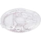 thumbnail image 3 of Inflatable drink holder PVC floating pool tray fruit wine mobile phone water inflatable (transparent), 3 of 5