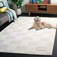 thumbnail image 3 of SAFAVIEH Ebony Lakisha Geometric Area Rug, Light Gray/Ivory, 4' x 6', 3 of 8