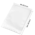 thumbnail image 3 of KFFKFF Vacuum Packaging Pouches, Set of 200, 8 x 12 Inch Robust Sealing Bags, Food Safe Non-BPA Freezer Bags, Vacuum Pouch for Food Preservation, Perfect for Meal Planning or Sous Vide Cooking, 3 of 9