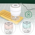 thumbnail image 4 of Billuyoard Trituradora eléctrica de ajo y pimienta, herramienta de molienda de 250ml/150ml, trituradora automática de verduras, accesorios para Cocina y Comedor Verde, 4 of 6
