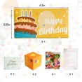 thumbnail image 2 of Pop-Up Birthday Card Gift Box With Confetti and Money Holder, Happy Birthday Explosion Surprise Box for Kids, Friends, Wife, Men and Women, 2 of 7