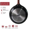 thumbnail image 5 of Sartén con tapa de cristal 24 cm RD Royal Cook Negra Antiadherente 2 pz, 5 of 5