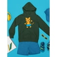 thumbnail image 3 of A Cute Tiger Hoodie Juniors -Image by Shutterstock,  Large, 3 of 4