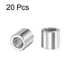 thumbnail image 3 of Tuercas de soldadura redondas, M6 x 10mm x 10mm Tuerca hembra soldable con rosca - Inserto de acero inoxidable 201 soldable 20 pcs, 3 of 3