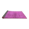 thumbnail image 2 of Ahgly Company Indoor Round Oriental Pink Industrial Area Rugs, 3' Round, 2 of 4