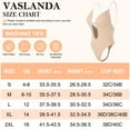 thumbnail image 3 of VASLANDA Women Plunging Deep V-Neck Strapless Backless Bodysuit Seamless Thong Full Body Shapewear for Wedding Party, 3 of 7